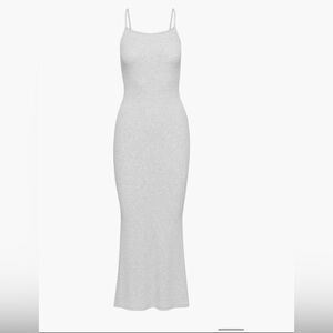 Gray Maxi Dress - The Group Babaton